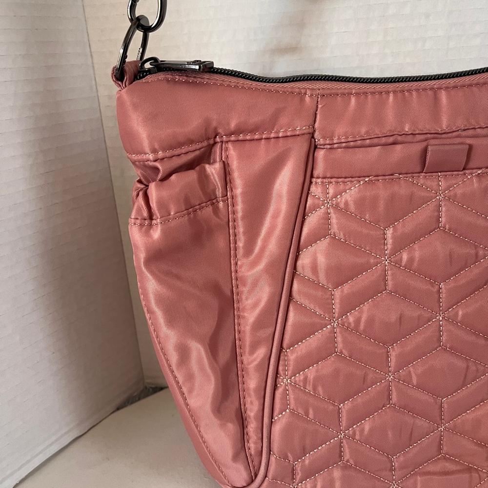 Lug Bag - Pink Quilted Mini Shuffle SE Crossbody Bag - Picture 4 of 11